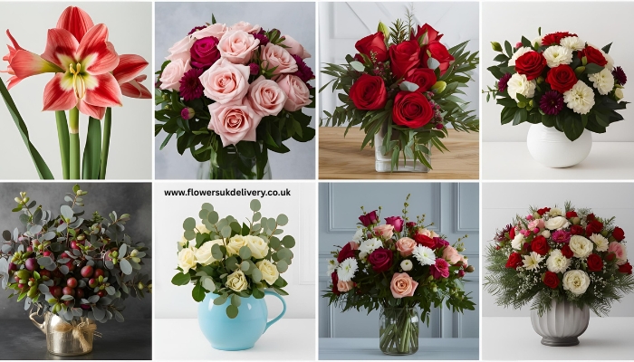 Best Christmas flowers UK 2025 varieties for festive decorating