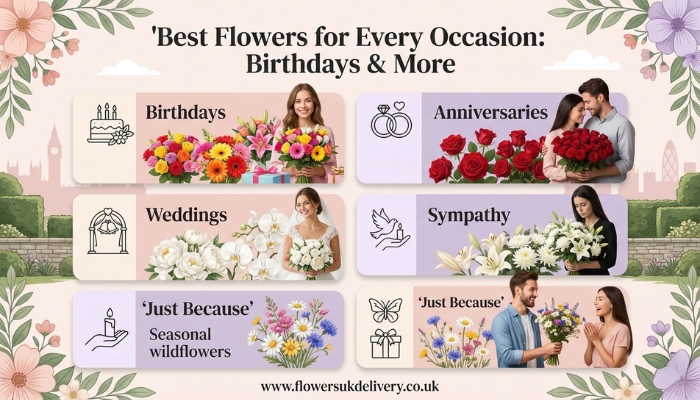 Best Flowers for Every Occasion: Birthdays & More