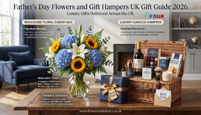 Father’s Day Flowers and Gift Hampers UK Gift Guide 2026