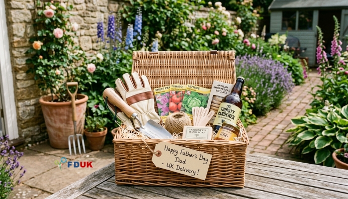 Gift hampers for dad UK — Father's Day garden gifts with UK delivery Relevance: Connects the 