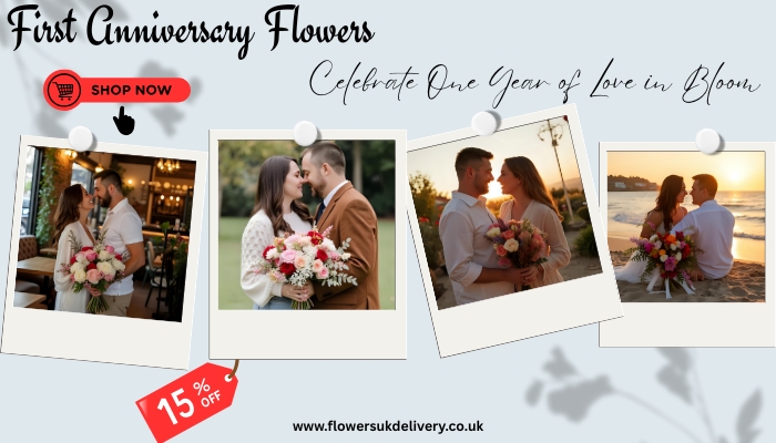 Anniversary flower bouquet