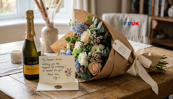 Personalised flowers and wine gifts for every occasion UK — order online at flowersukdelivery.co.uk