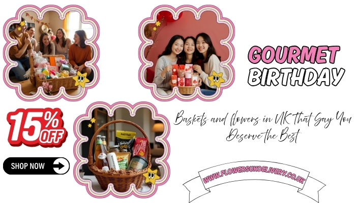 Birthday gift basket