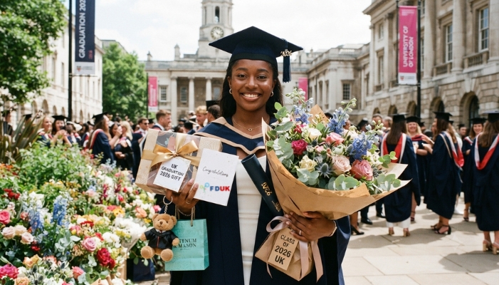Graduation flower and gift ideas UK