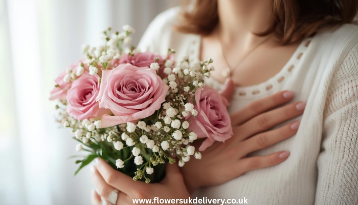 Emotional Mother's Day Flowers Delivery surprise moment