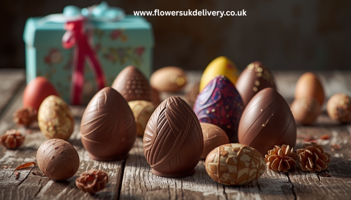 Premium Easter chocolates UK handcrafted luxury Easter egg gift