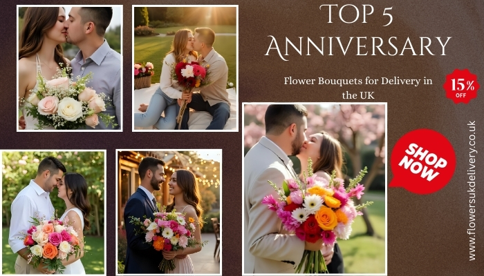 Anniversary flower bouquet