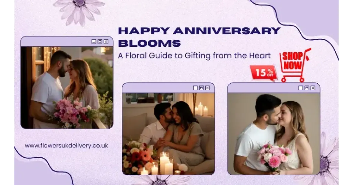 Happy Anniversary Blooms: