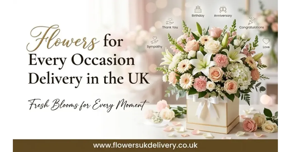 Flowers for Every Occasion Delivery in the UK