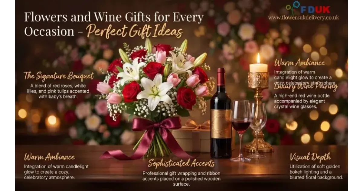 Flowers and Wine Gifts for Every Occasion 