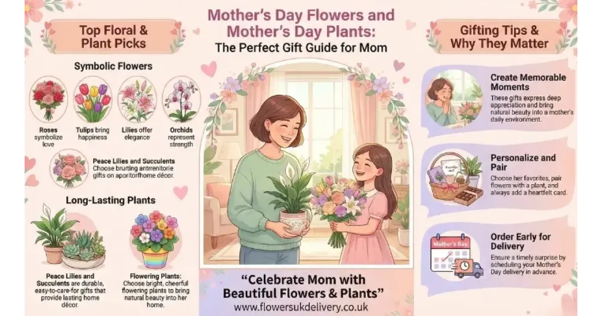 Mother’s Day Flowers and Mother’s Day Plants
