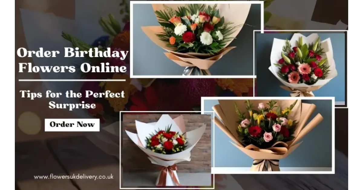 Order Birthday Flowers Online: