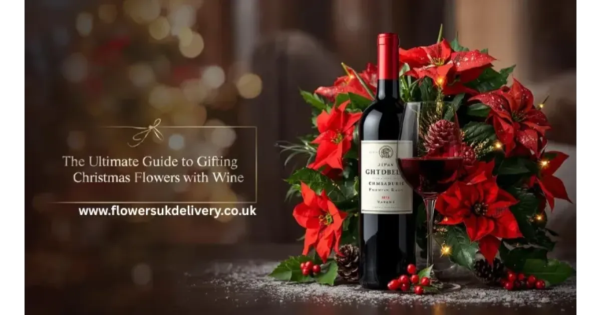 Why Christmas Flowers Paired with Wine
