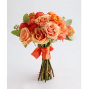 Send Peach Flowers UK