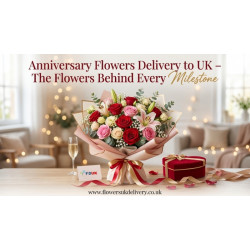 Anniversary Flowers Delivery to UK – Surprise Your Loved One with Fresh Blooms