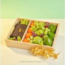 A RAINBOW SELECTION OF FRUITY TREATS