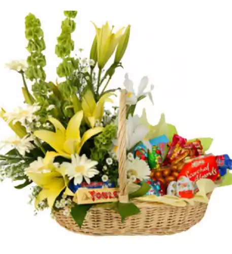 (30) Fruits and Gourmet Basket (30) Fruits and Gourmet Basket