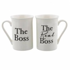 Pair of The Boss Mugs