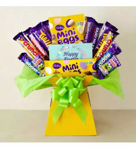 Cadbury Mini Eggs Easter Chocolate Bouquet