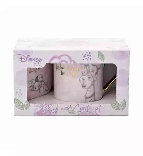 101 Dalmatians Best Mum Mug and Coaster Set