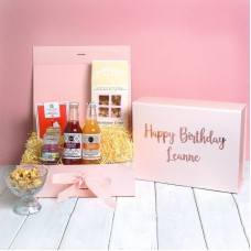 Personalised Cocktails and Yankee Candle Birthday Treats Box