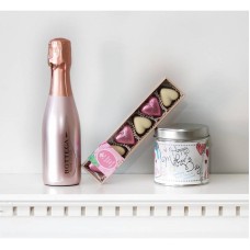Happy Mothers Day Prosecco And Candle Gift