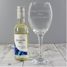Personalised White Wine Gift