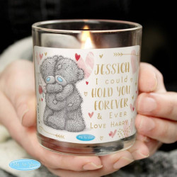 Personalised Me To You Hold You Forever Jar Candle Personalised Me To You Hold You Forever Jar Candle