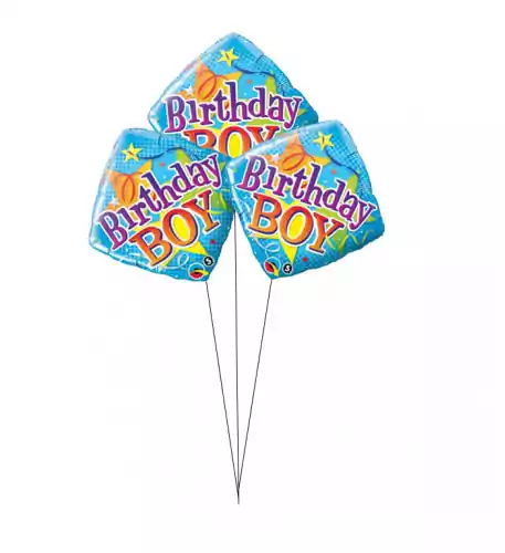 Birthday Boy Sweet Balloon(Bunch Of Three)