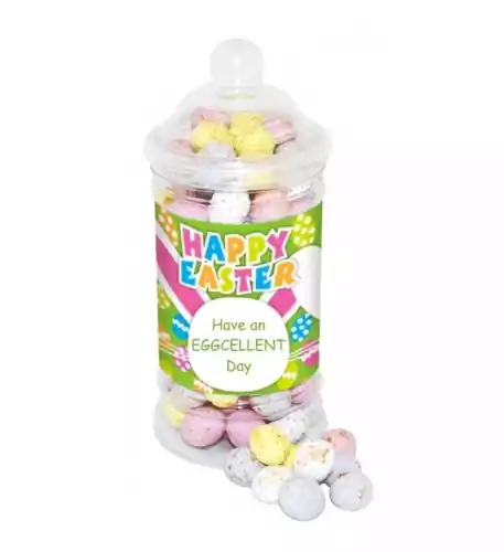 Eggcellent Easter Mini Eggs Jar