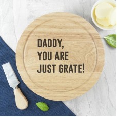 Personalised Cheese Lover Round Board Set