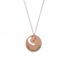 Personalised Cut Out Heart Necklace