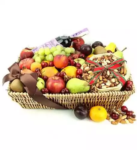 Festive Fruit Basket Festive Fruit Basket