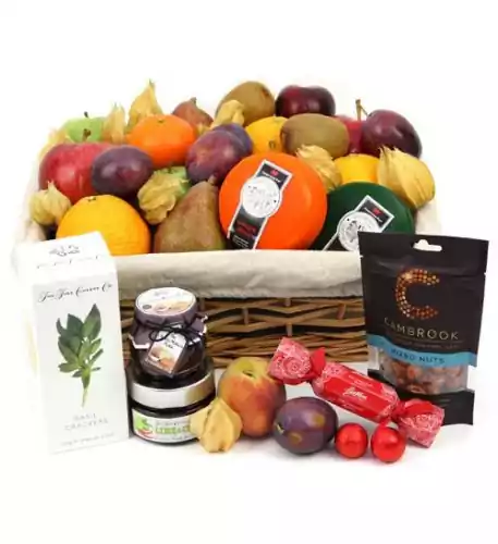 Fall Fruit and Cheese Hamper Fall Fruit and Cheese Hamper
