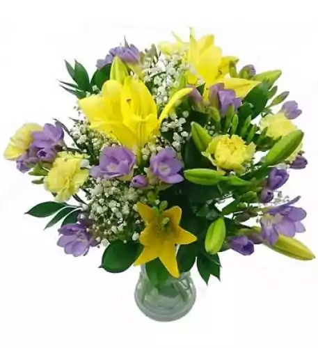Fairy Tale Lilies and Freesias