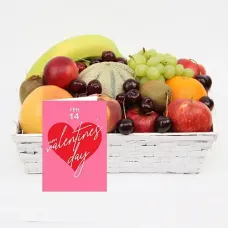 Valentine Farm Delight Fruit Basket