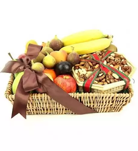 Gourmet Fruit 'N' Nut Basket