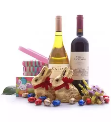 Bountiful Burrow Wine Basket