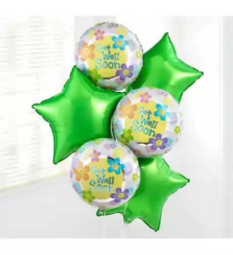 Get Well Balloon Bouquet