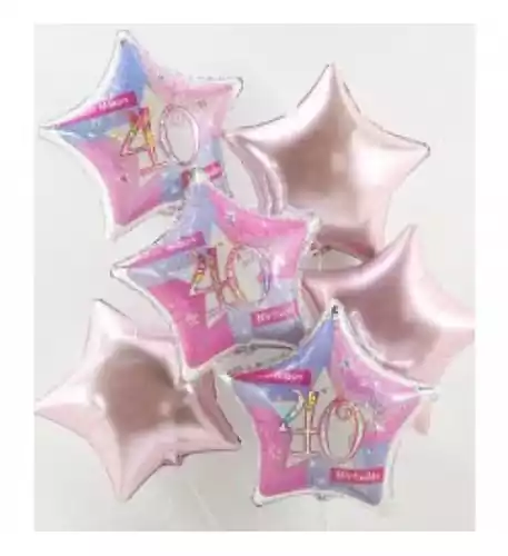 40th Birthday Balloon Bouquet