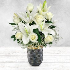 White Rose & Lily