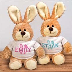 Bunny Ears Personalized Stuffed Easter Bunny