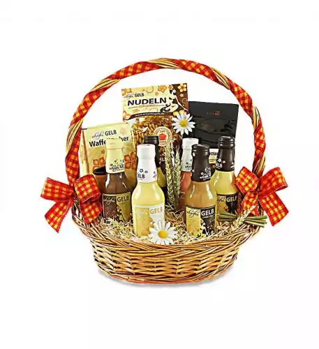 Hot Yellow - Gourmet Basket Premium
