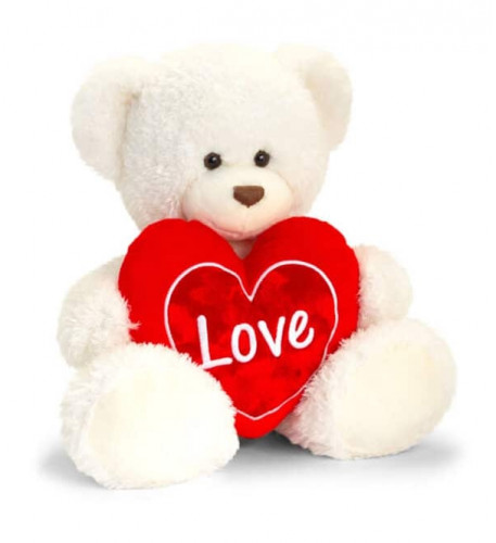 Barnaby White Teddy Bear
