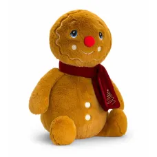 Plain Keel Toys Gingerbread Man with Scarf 25cm