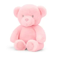 KeelEco Baby Girl Pink Bear 25cm Plain