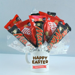 Personalised Happy Easter Mars Malteser Combo Personalised Happy Easter Mars Malteser Combo