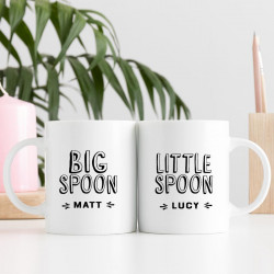 Big Spoon Little Spoon Mug Set Big Spoon Little Spoon Mug Set