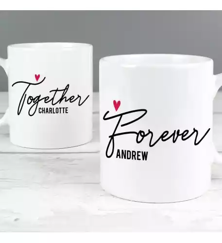 Together Forever Mug Set Together Forever Mug Set