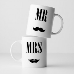 Mr and Mrs Mug Set Mr and Mrs Mug Set
